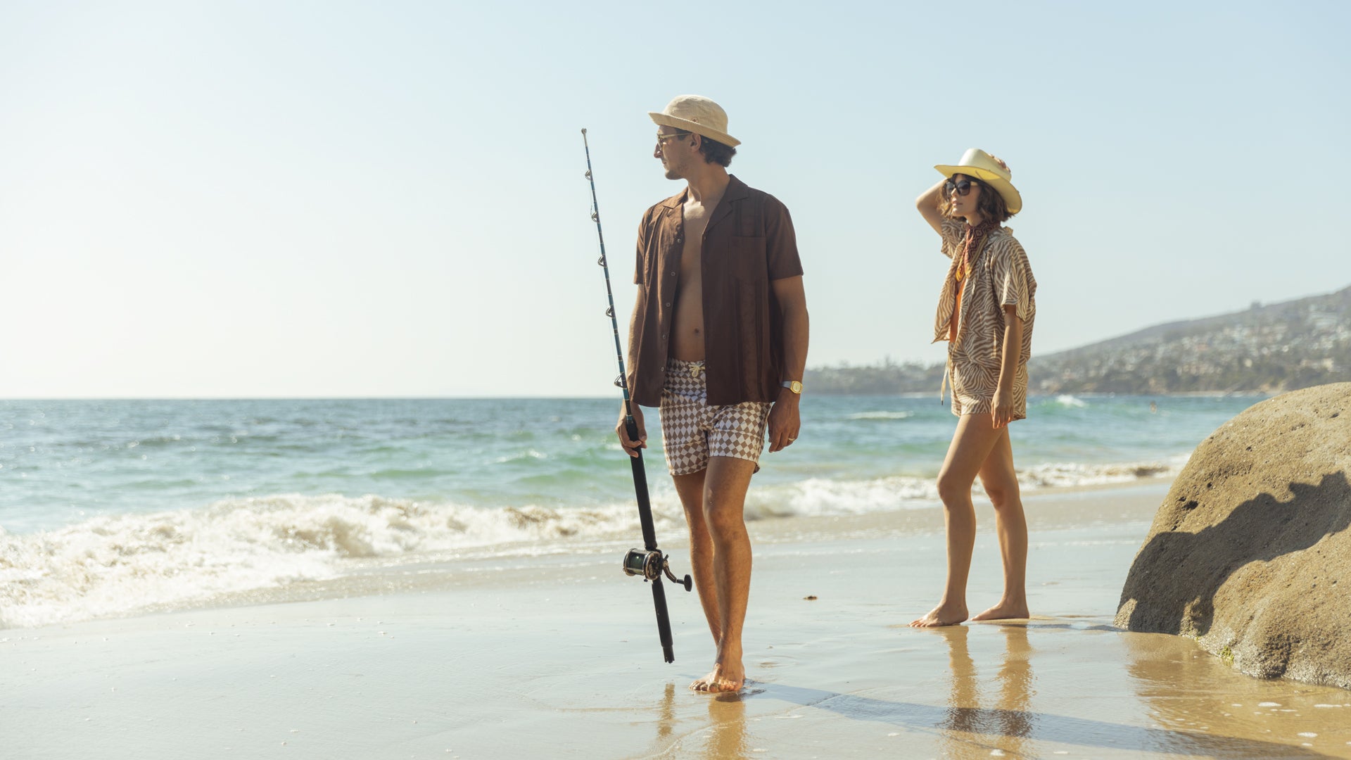 couple wearing dandy del clothes