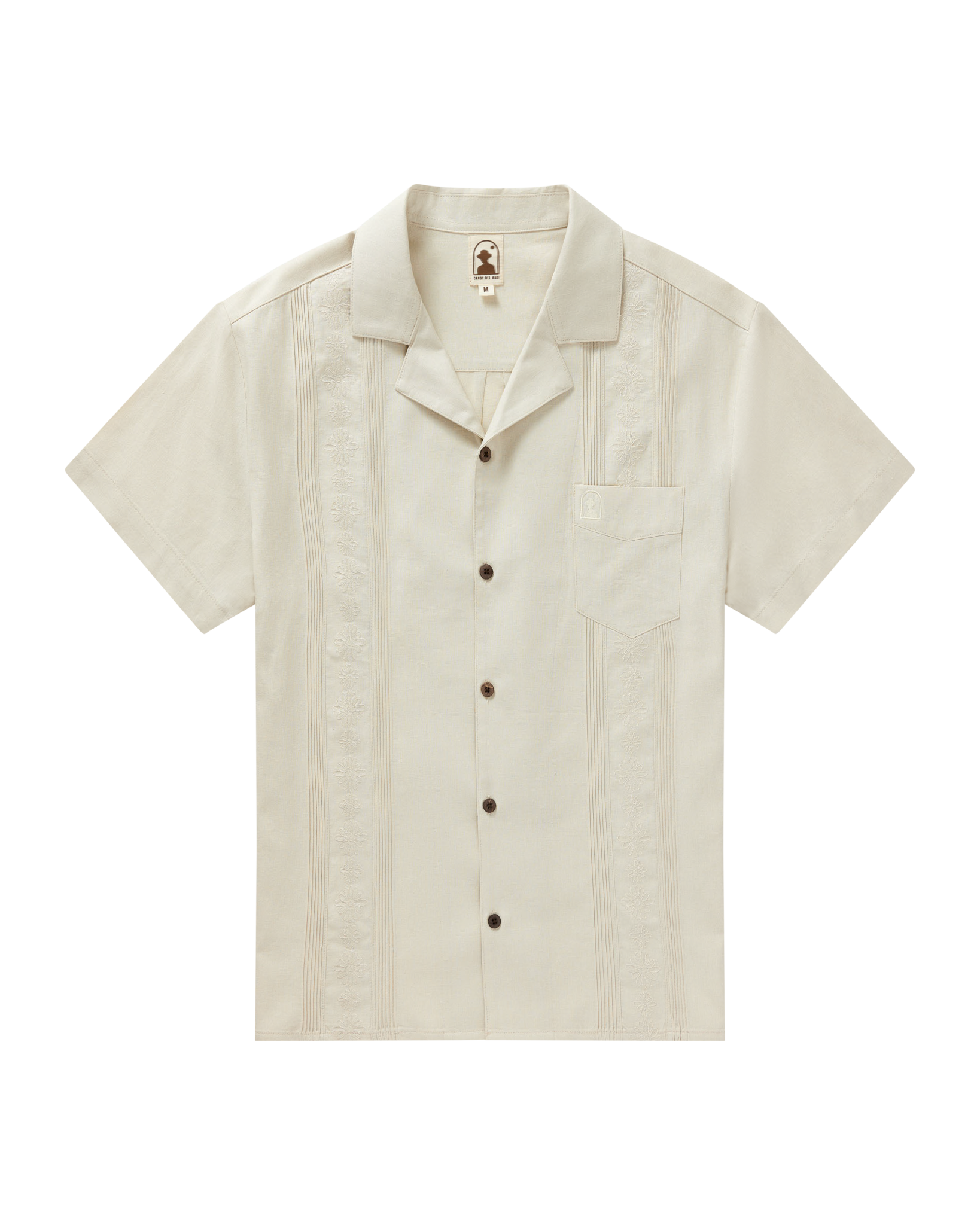 The Brisa Linen Shirt Vintage Ivory