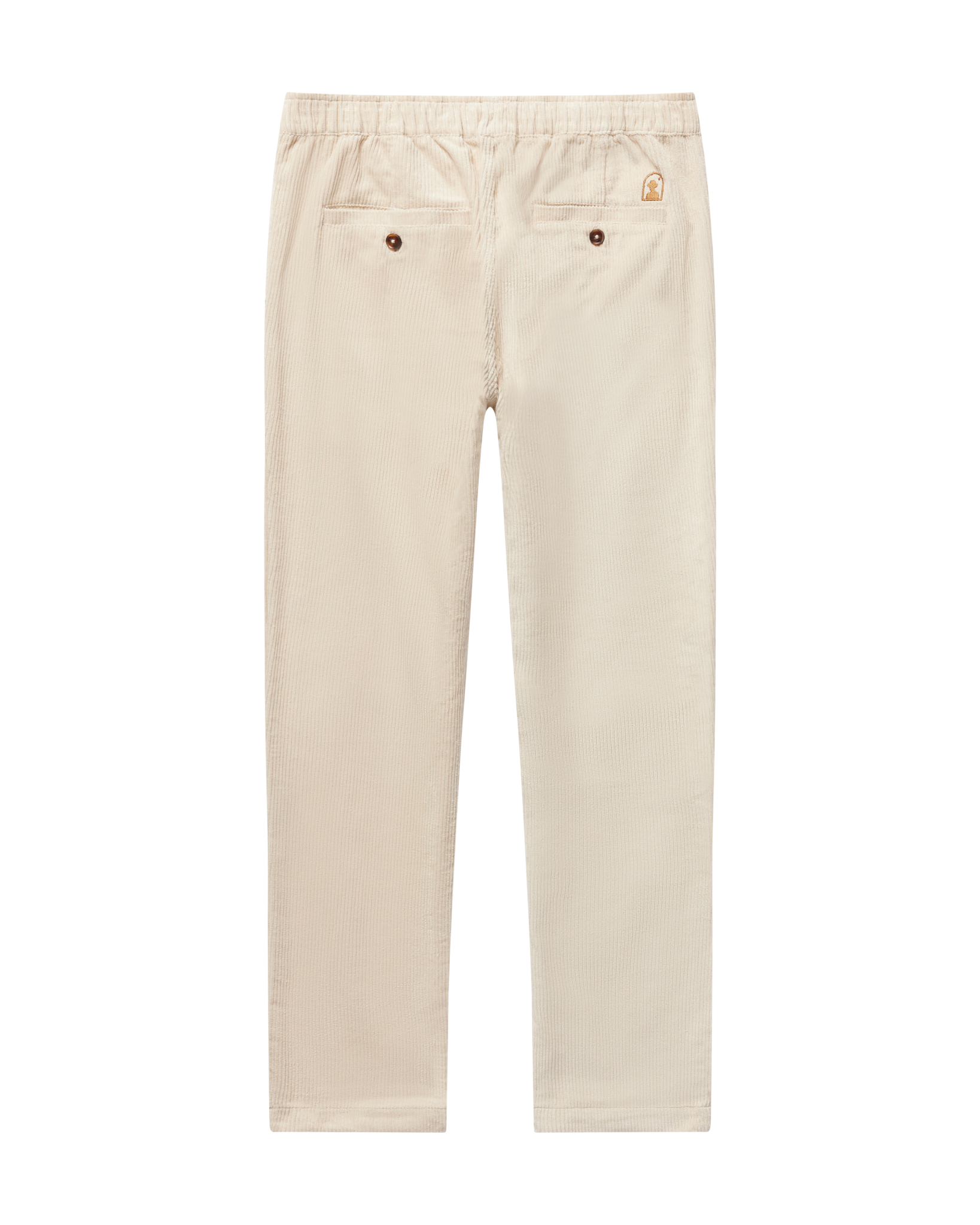 The Corsica Corduroy Pant - Alabaster White - Dandy Del Mar