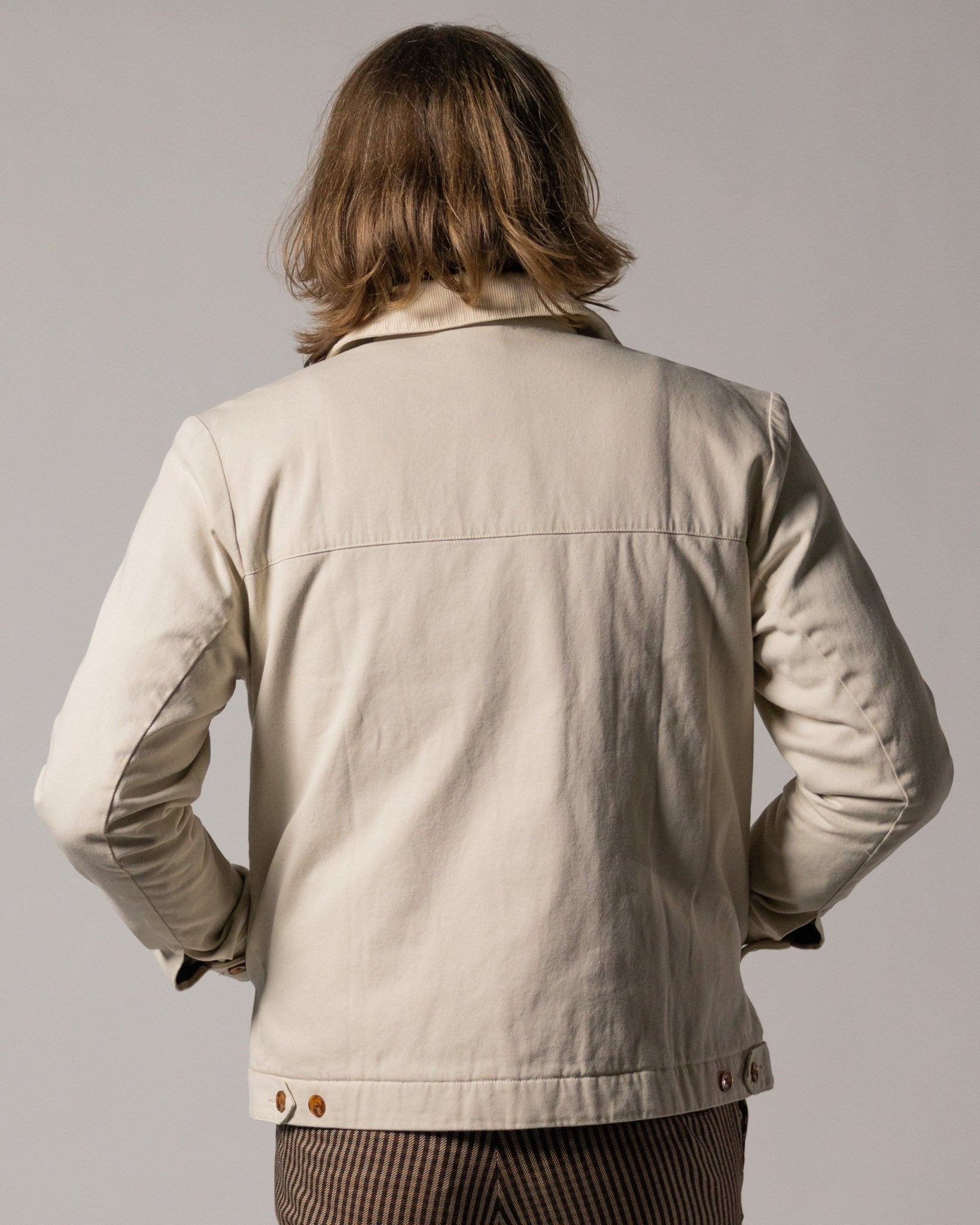 The Camino Canvas Jacket - Scallop - Dandy Del Mar