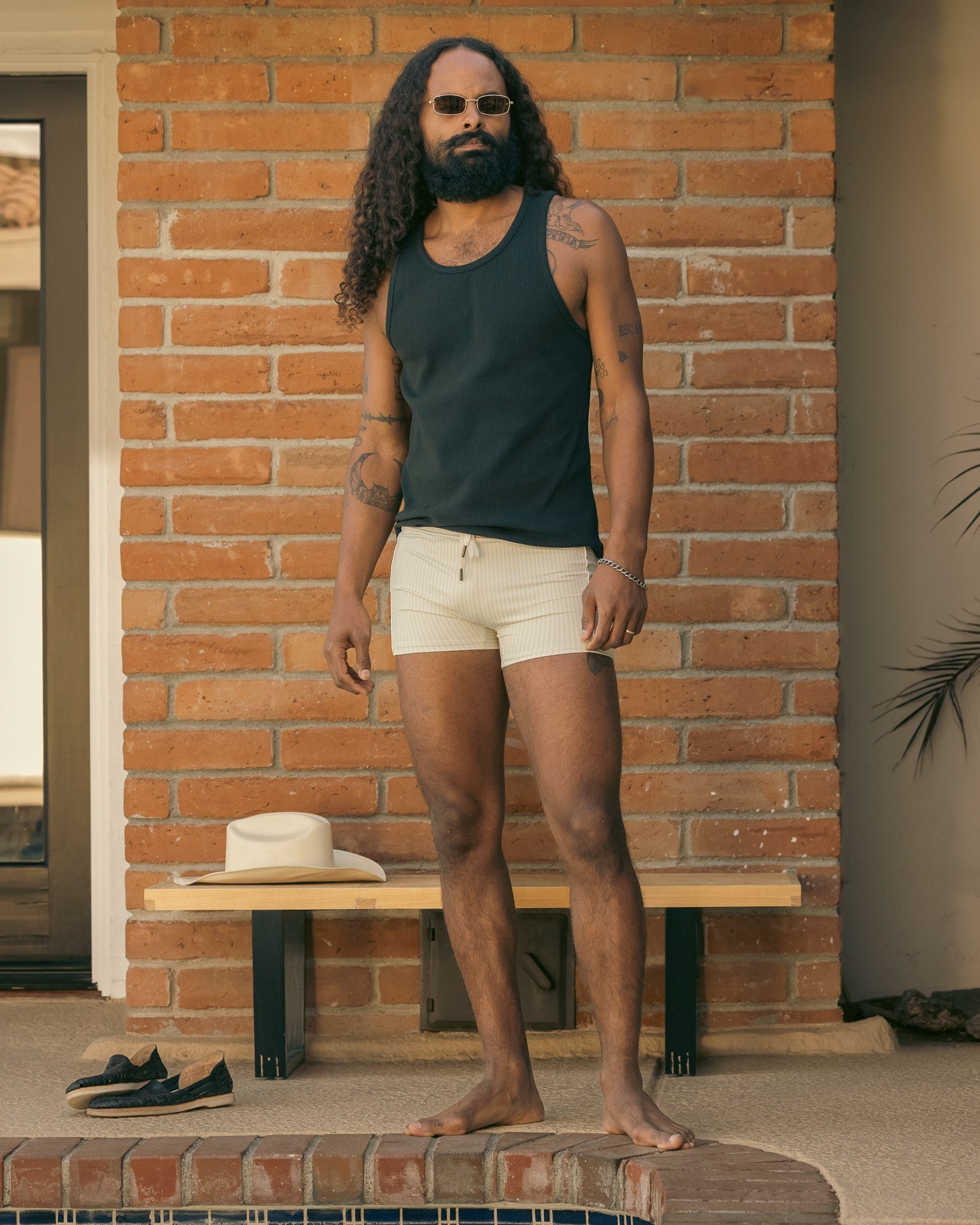 Men's Milan Rib Tank - Onyx – Dandy Del Mar