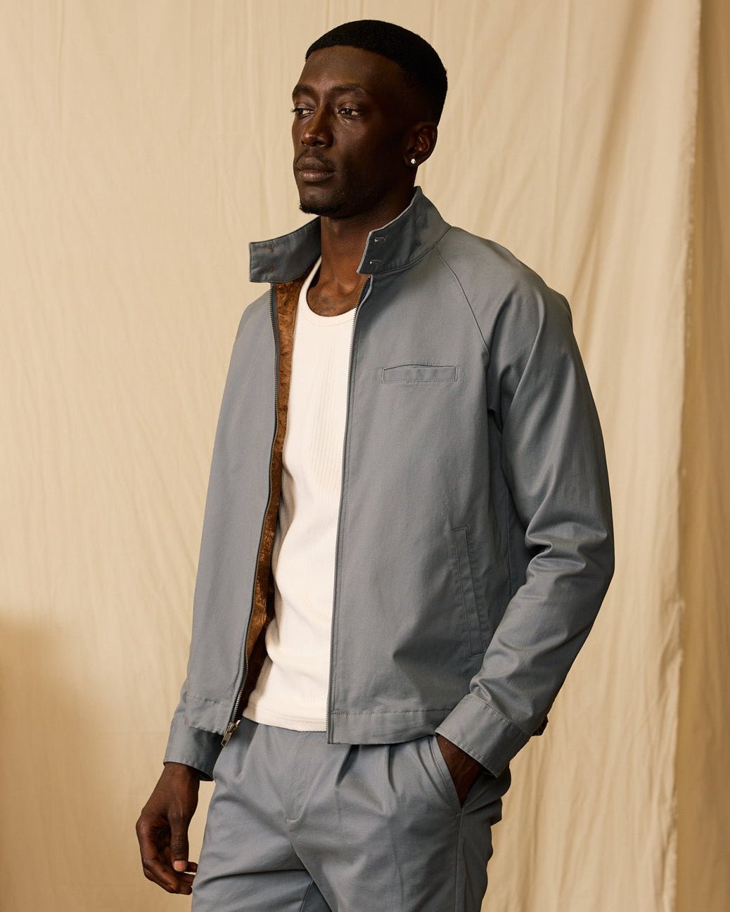 Men's Rhodes Jacket - Abyss – Dandy Del Mar