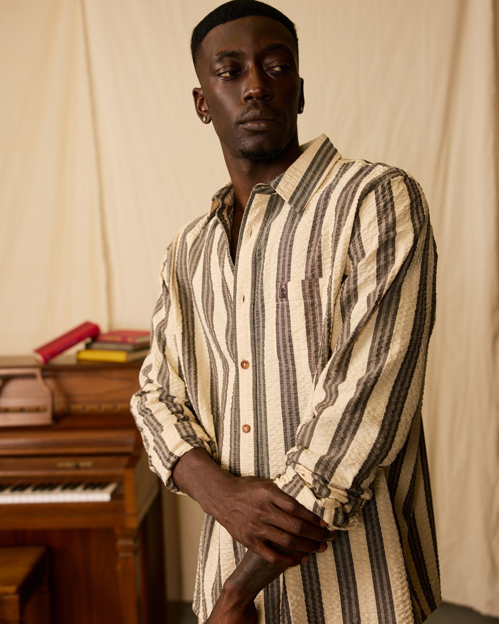 Men's Santos Shirt - Tierra Weave – Dandy Del Mar