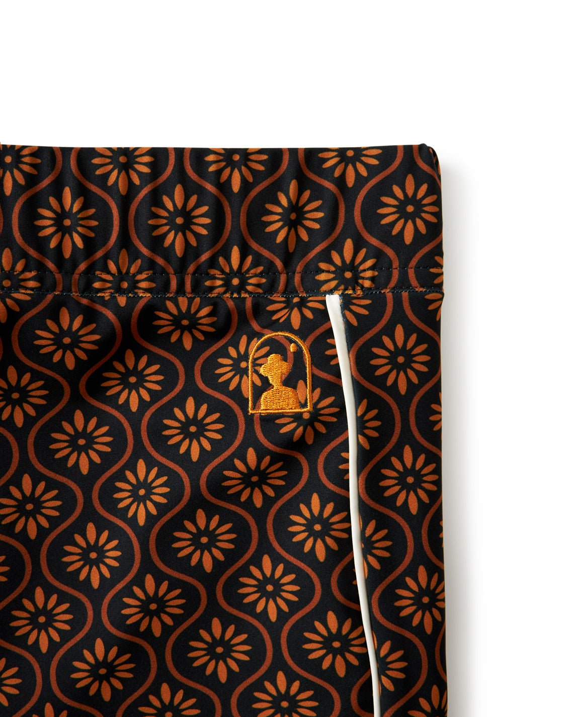 The Cassis Square Cut Swim Brief - Cacao - Dandy Del Mar