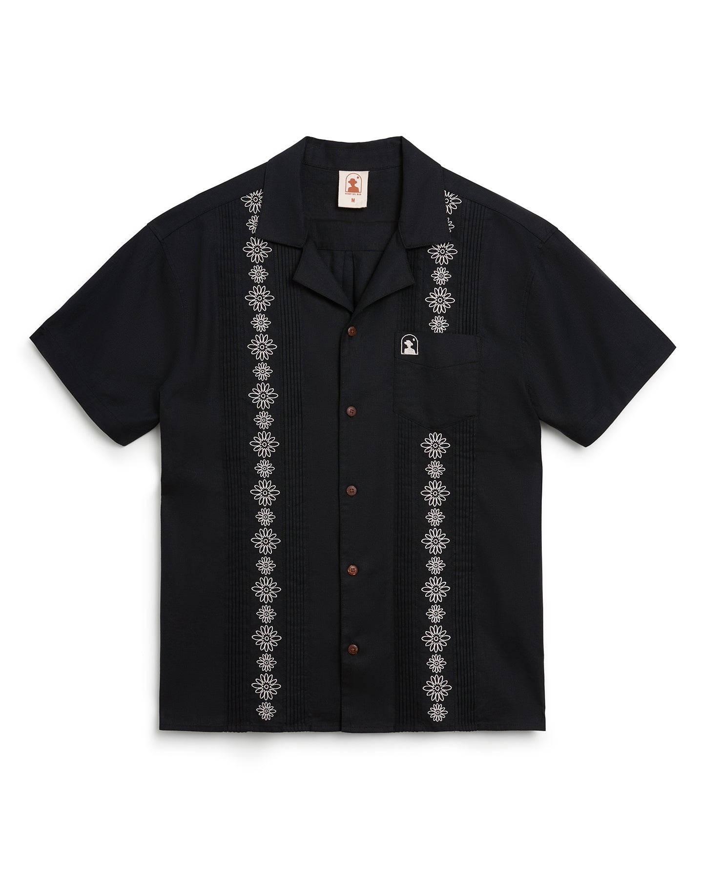 The Brisa Linen Shirt - Onyx – Dandy Del Mar
