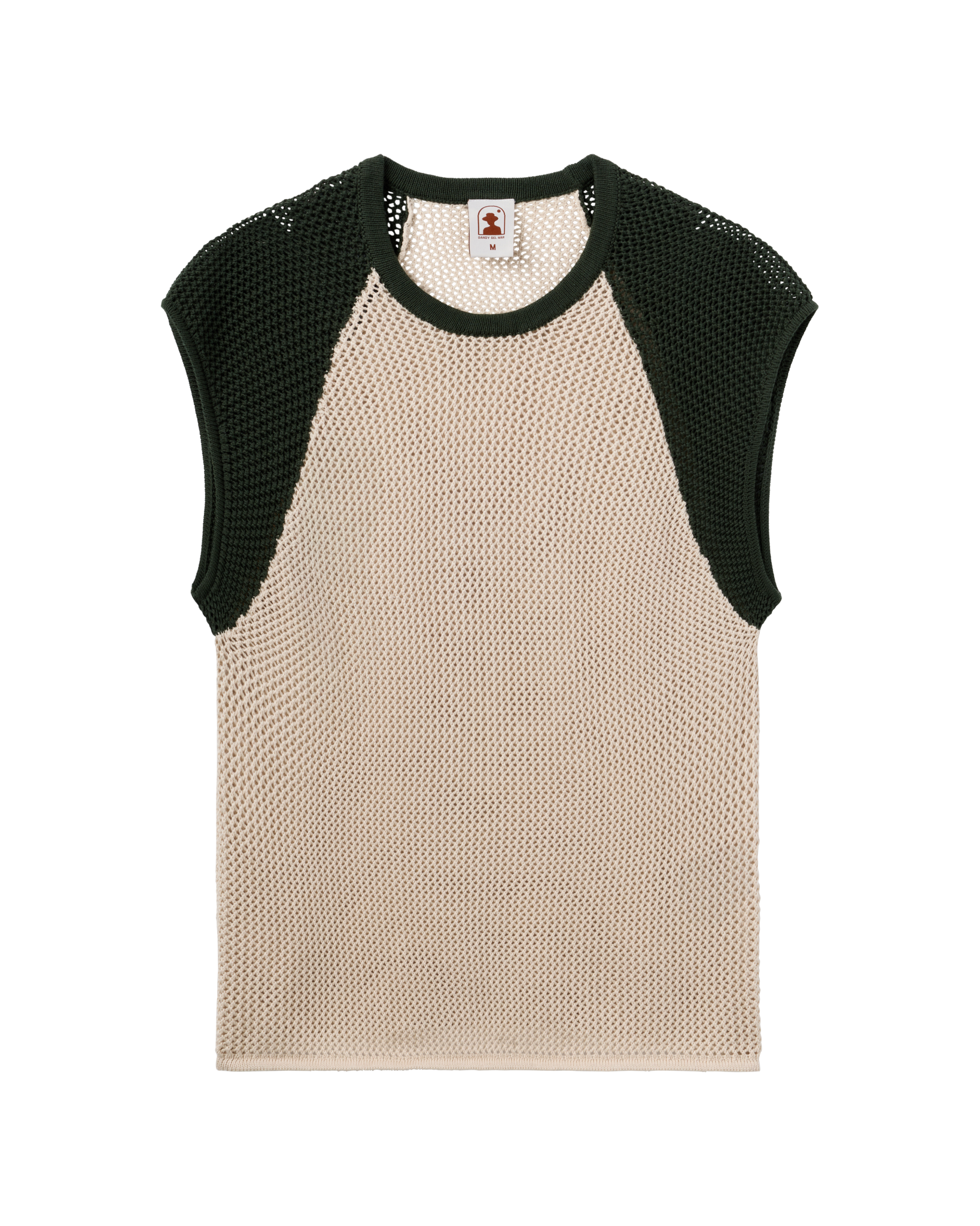 The Porto Crochet Tank - Sabbia - Dandy Del Mar