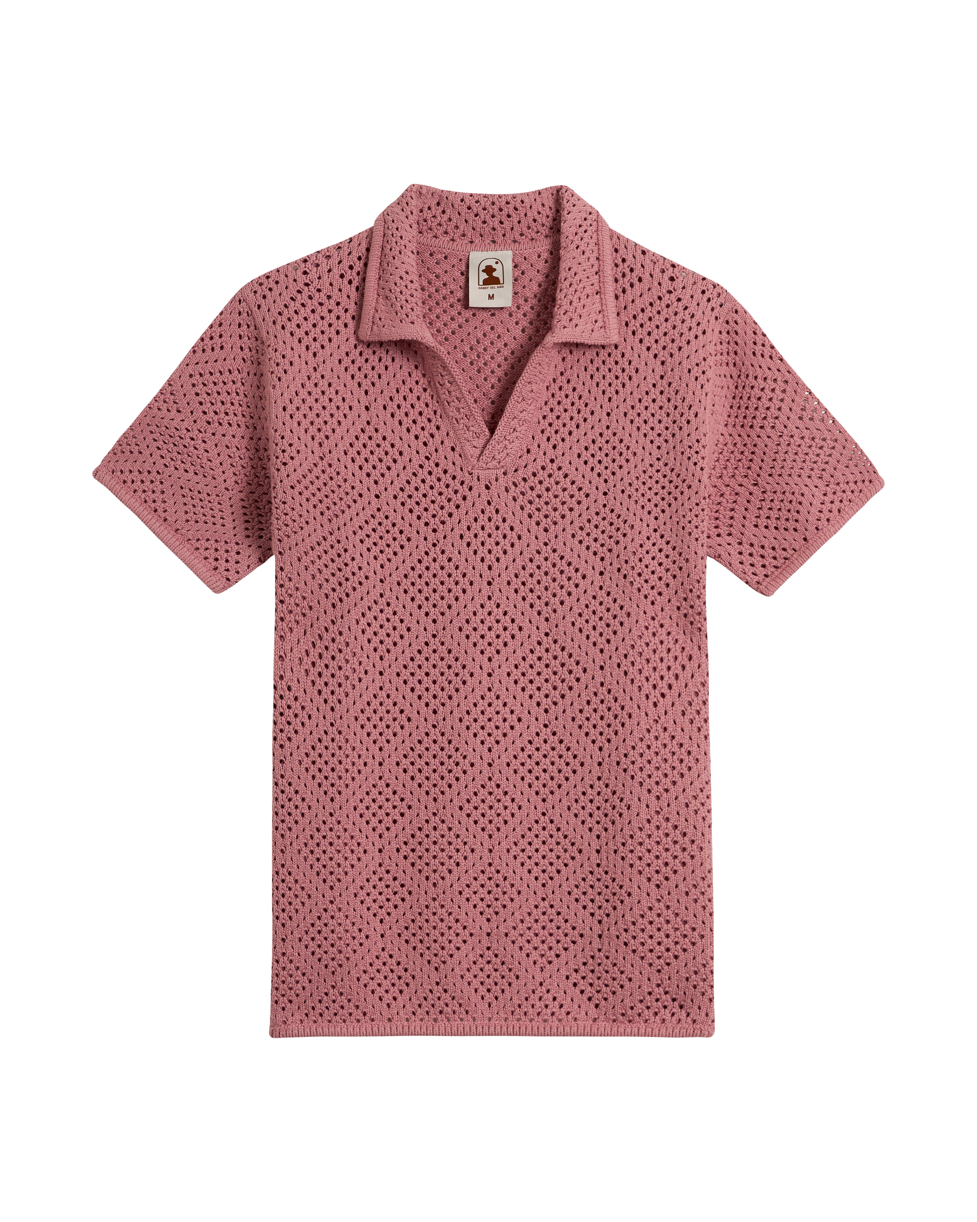 The Antibes Crochet Shirt - Dawn