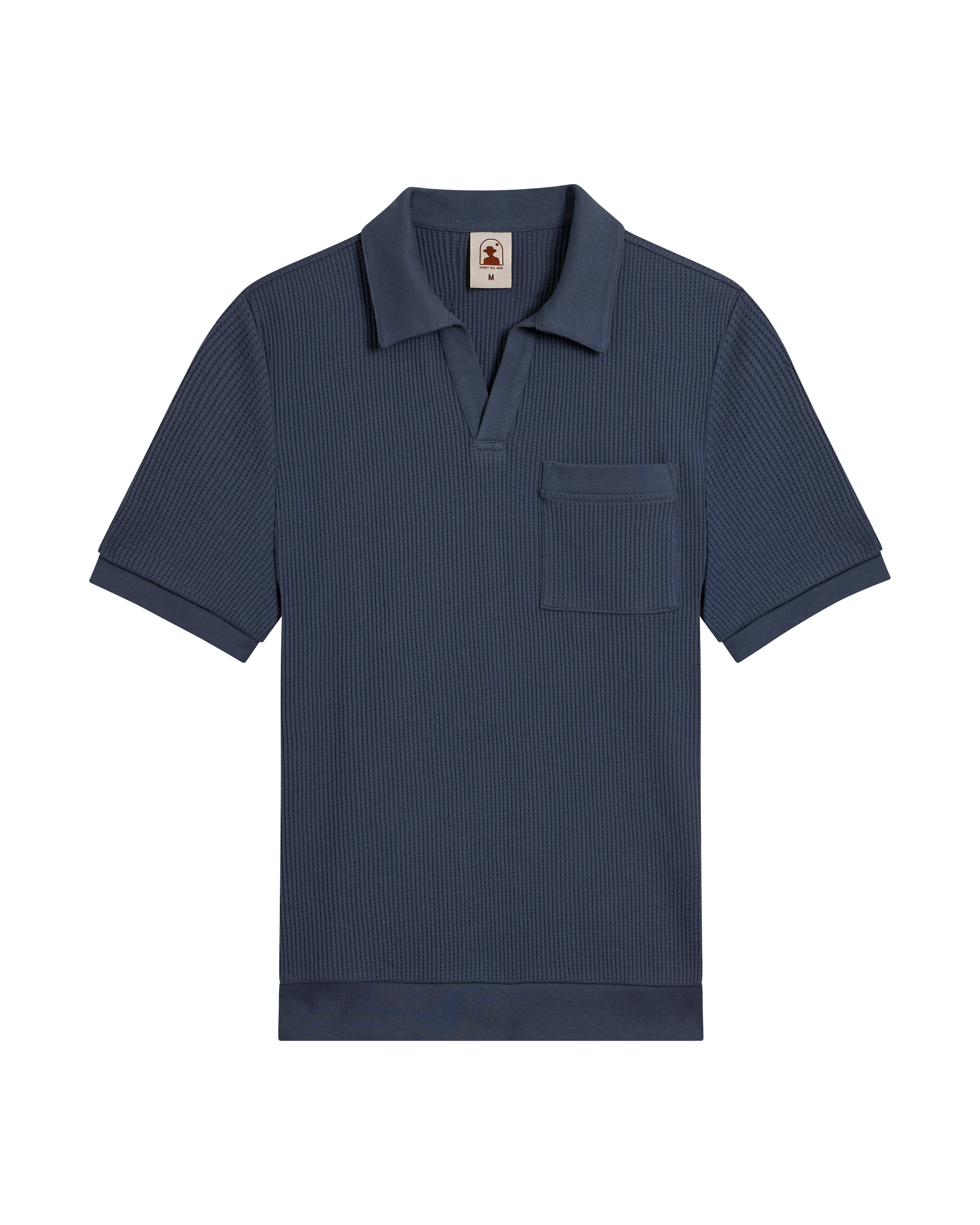 The Cannes Waffle Knit Shirt - Moontide