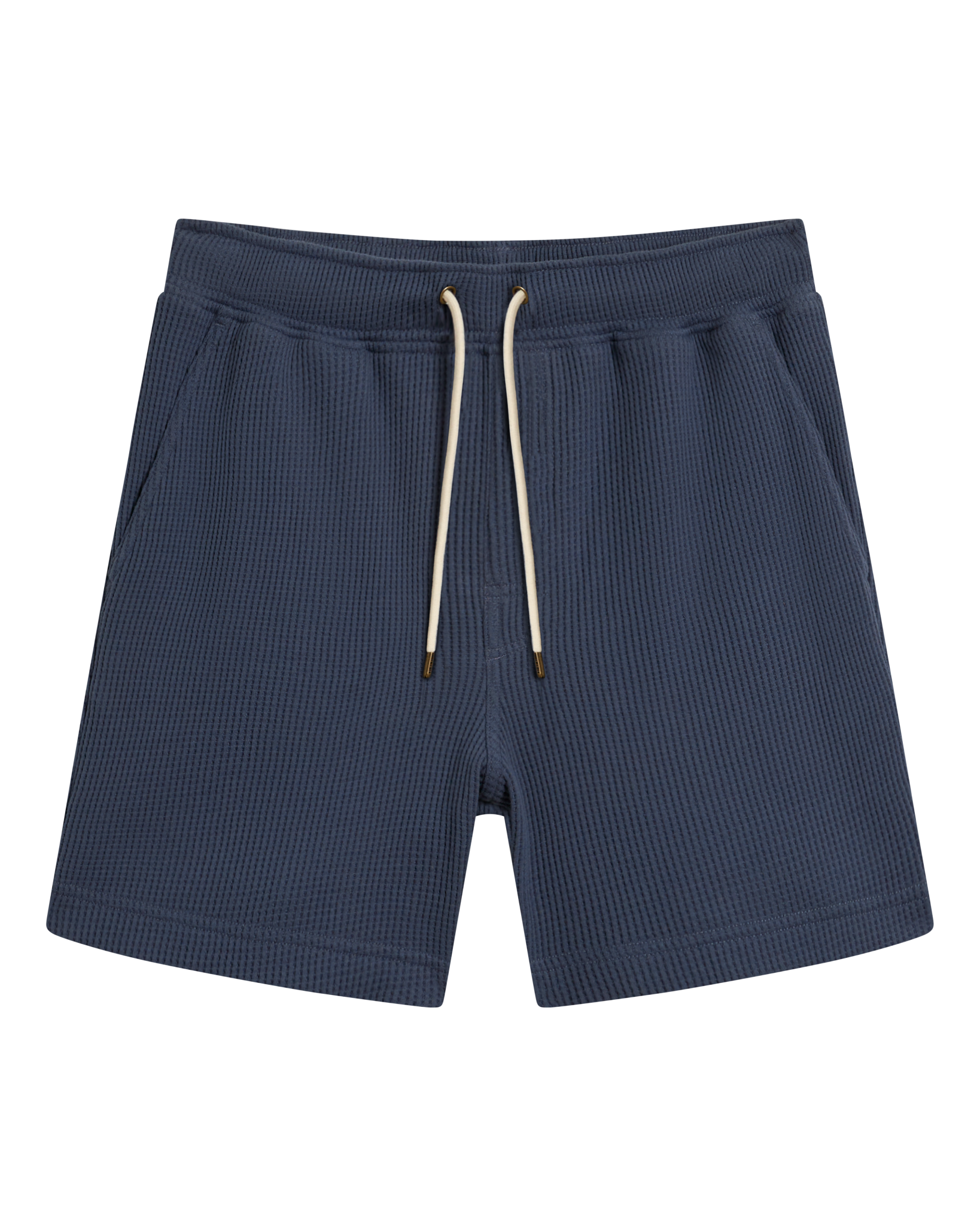The Cannes Waffle Knit Shorts - Moontide - Dandy Del Mar