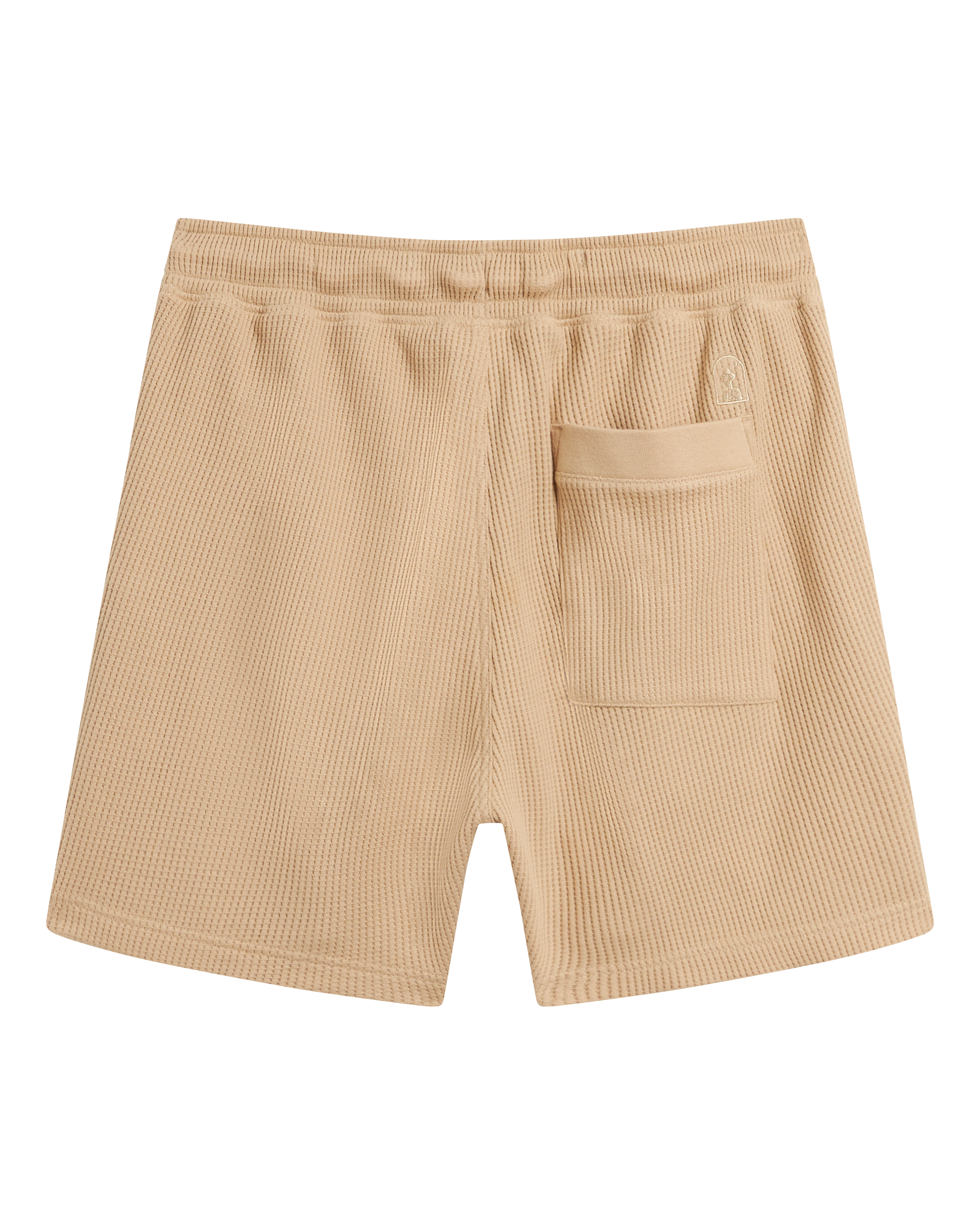The Cannes Waffle Knit Shorts - Truffle