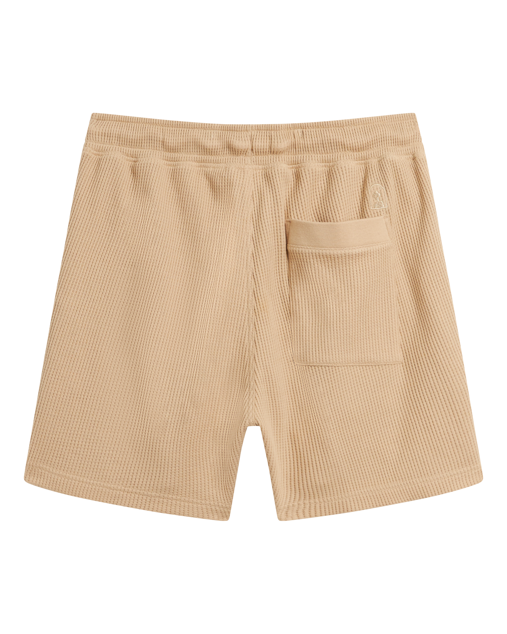 The Cannes Waffle Knit Shorts - Truffle - Dandy Del Mar