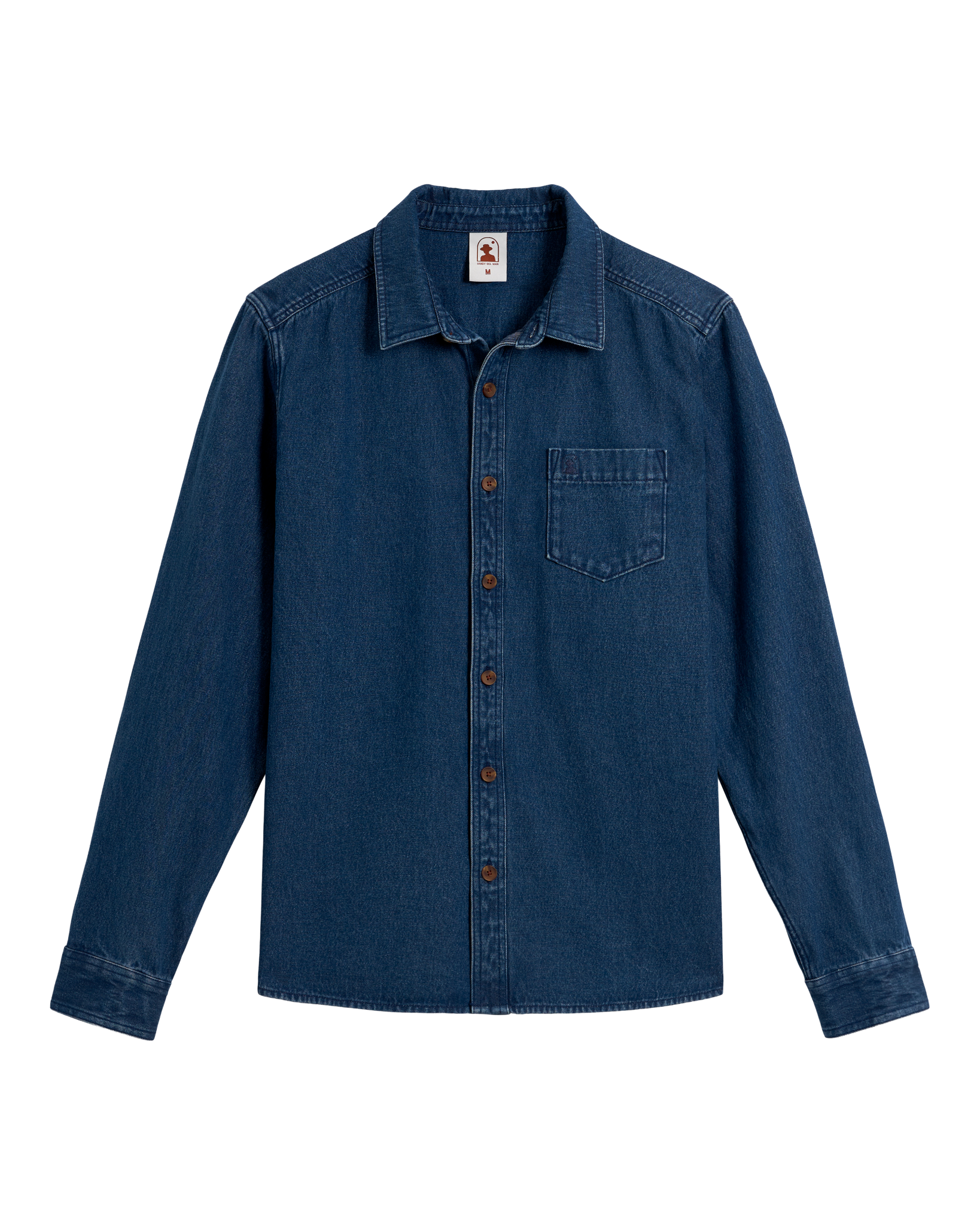 The Cartagena Denim Shirt - Indigo - Dandy Del Mar