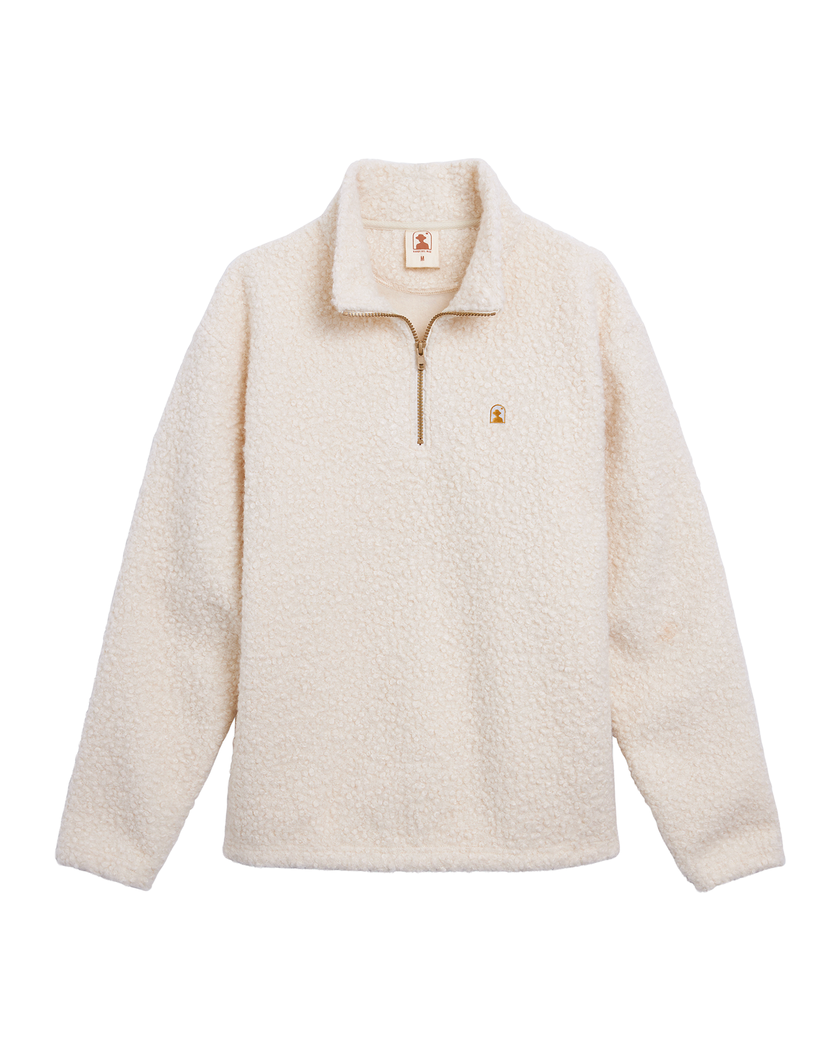 The Cusco Sherpa Pullover - Vintage Ivory - Dandy Del Mar