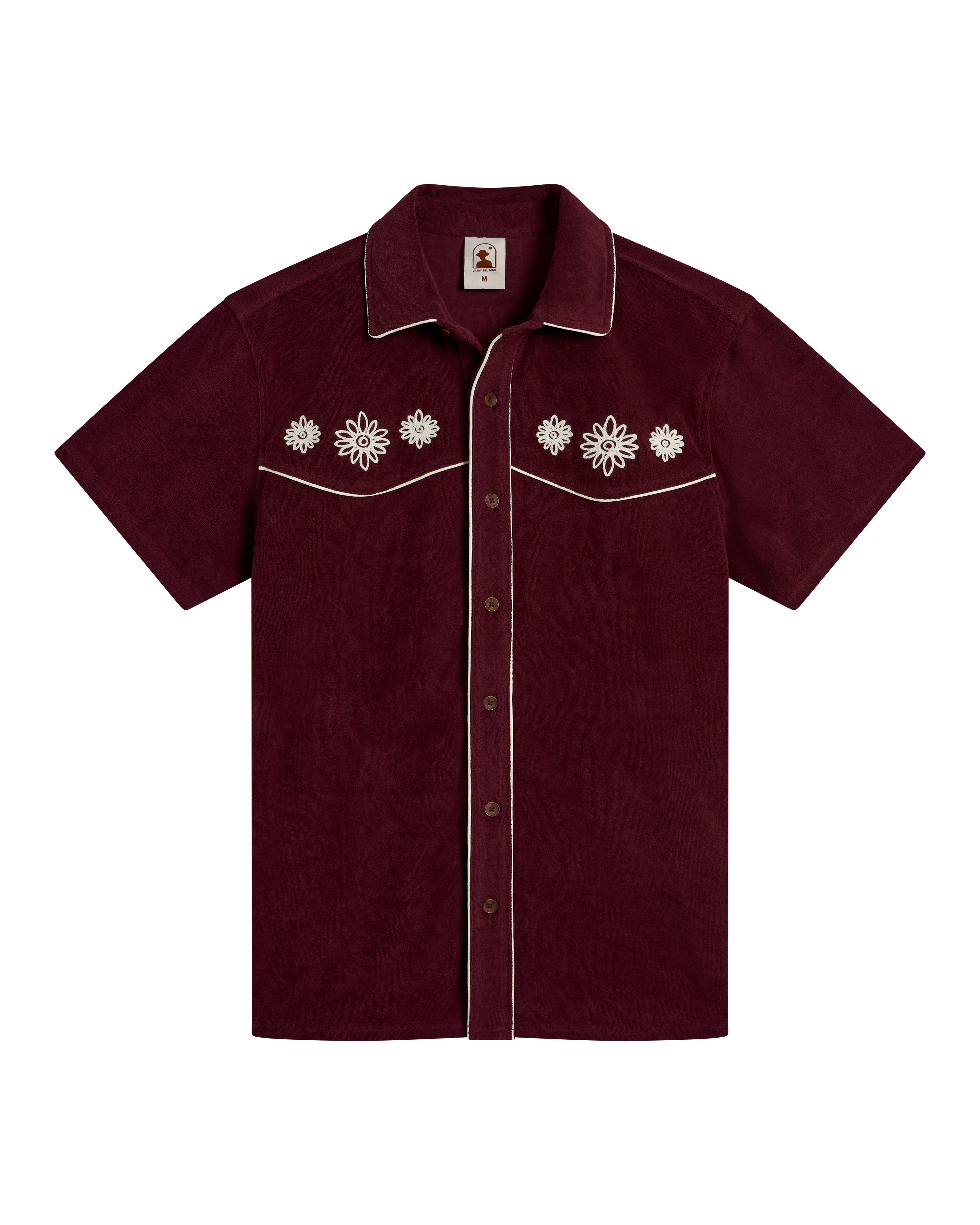 The Gaucho Shirt - Bordeaux