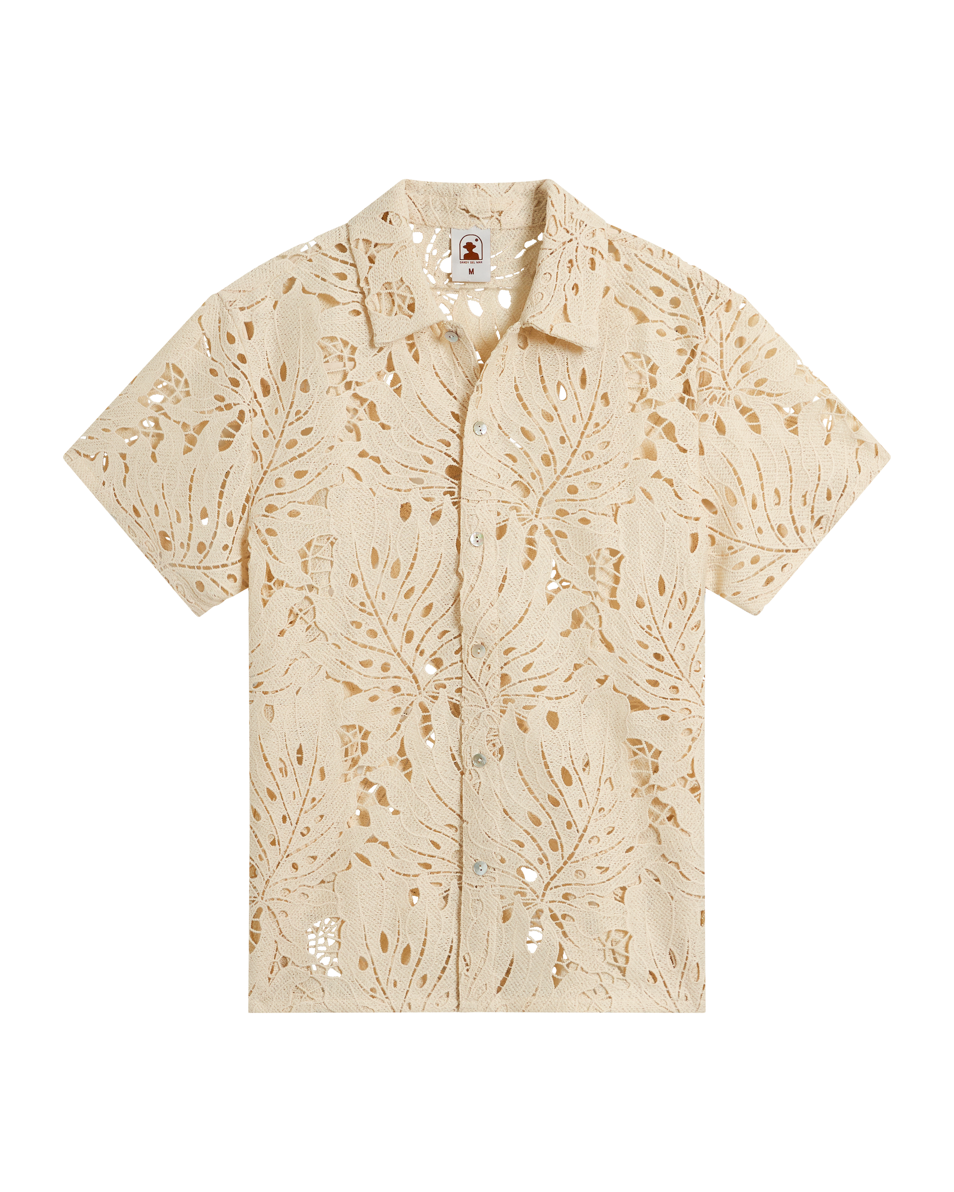 The Monstera Shirt - Scallop