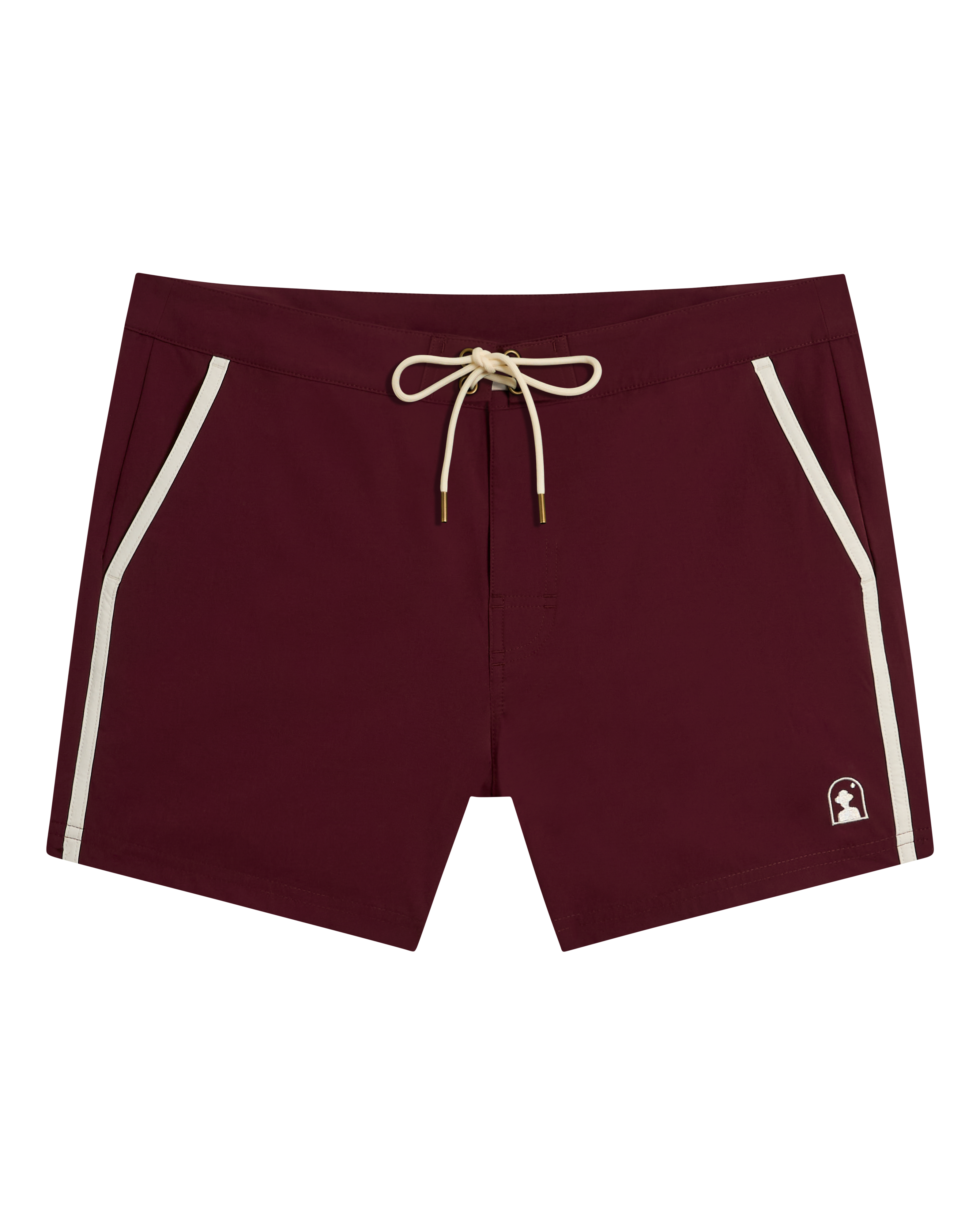 The Stirata Swim Short - Bordeaux