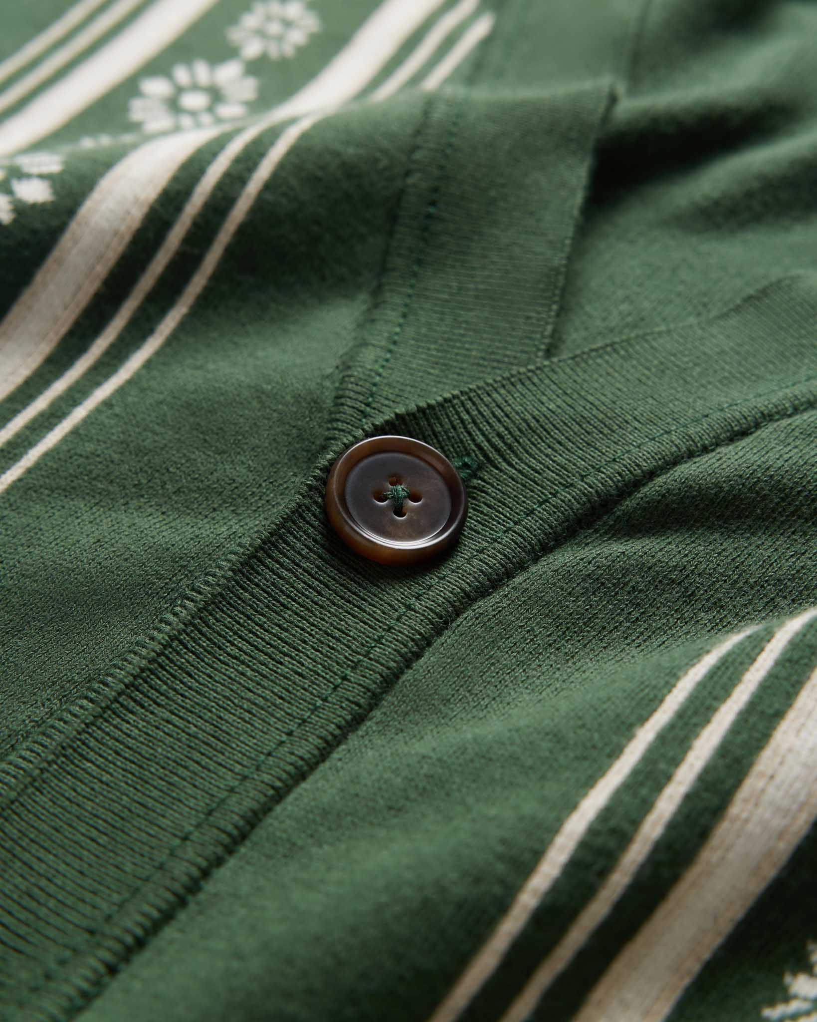 The Castello Cardigan - Palm Green - Dandy Del Mar