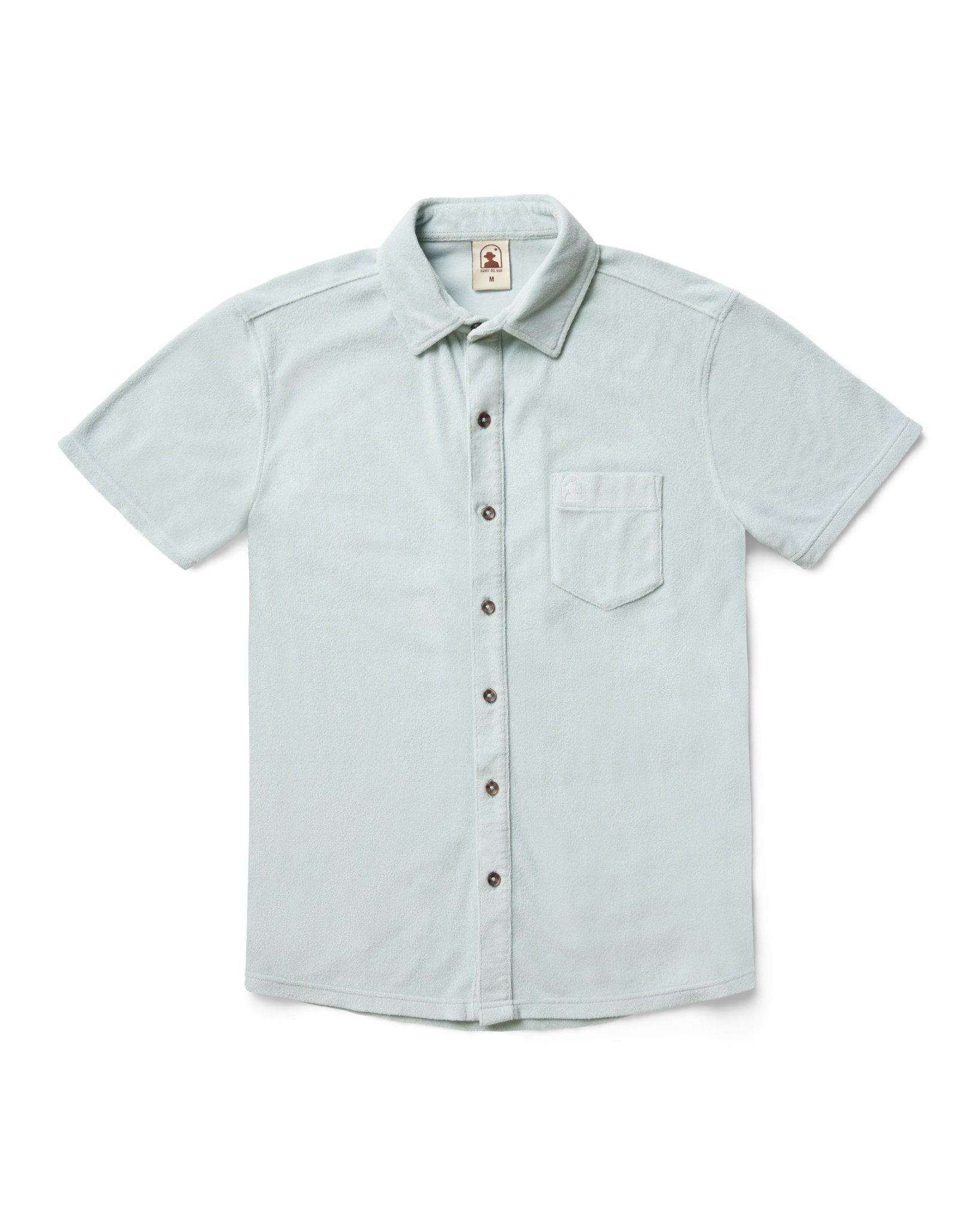 The Tropez Shirt - Gulf Blue - Dandy Del Mar