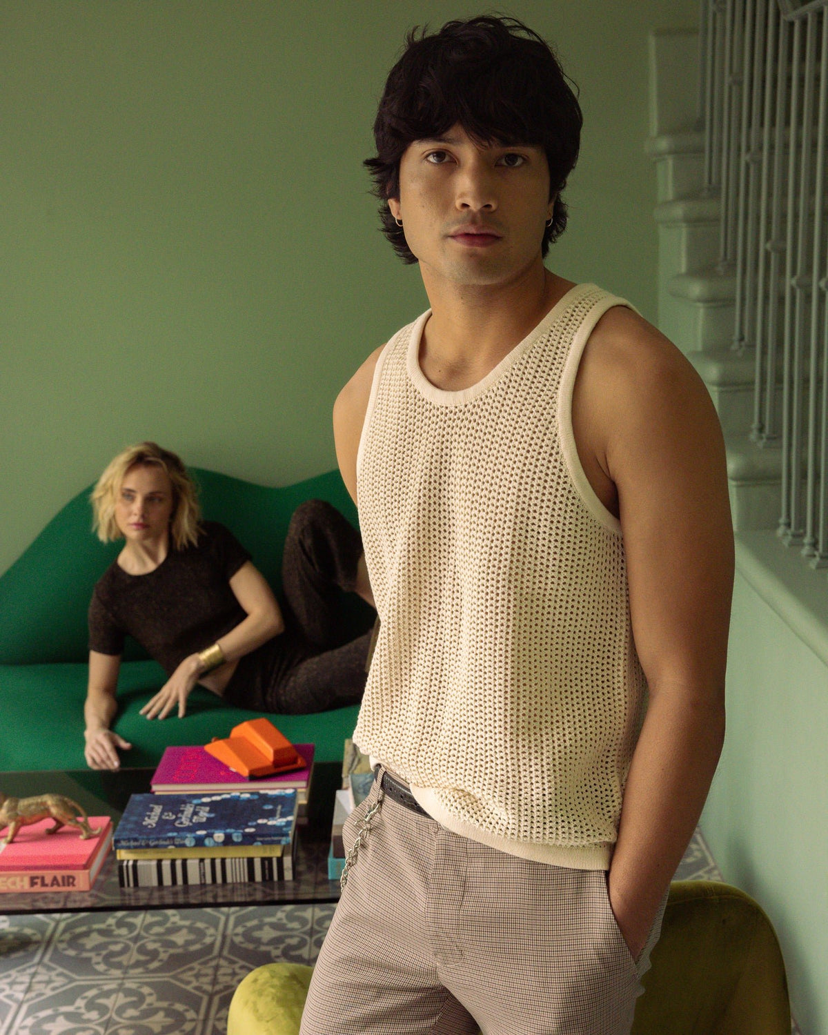 Dominica Crochet Tank Vintage