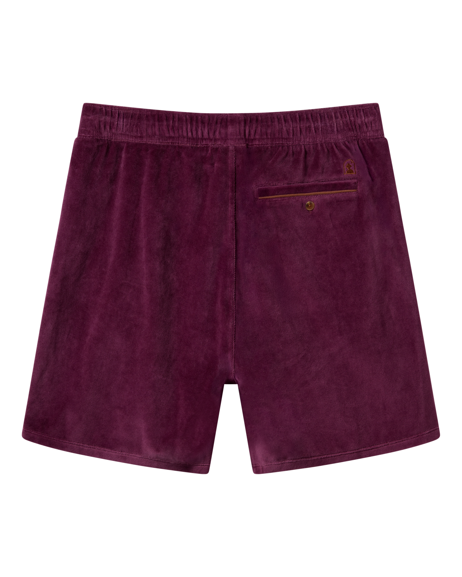 ELDRESO / Bordin Shorts（Burgundy） Lサイズ Men's Rio Velour Shorts - Bordeaux – Dandy Del Mar