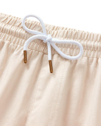 The Brisa Linen Pant - Vintage Ivory