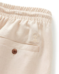 The Brisa Linen Pant - Vintage Ivory
