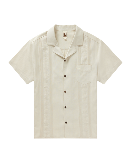 The Brisa Linen Shirt Vintage Ivory – Dandy Del Mar