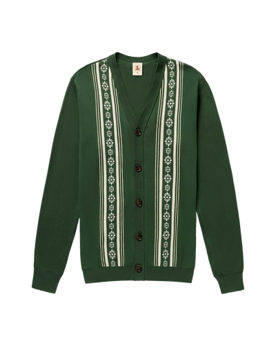 The Castello Cardigan - Palm Green - Dandy Del Mar