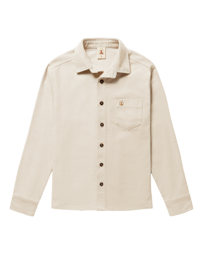 Mat‼️MURRAL Dipsacus shirt (White) Men's Corsica Corduroy Shirt - Alabaster White – Dandy Del Mar