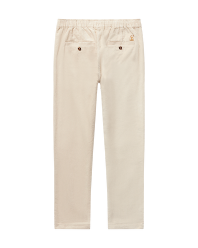 The Corsica Corduroy Pant - Alabaster White - Dandy Del Mar