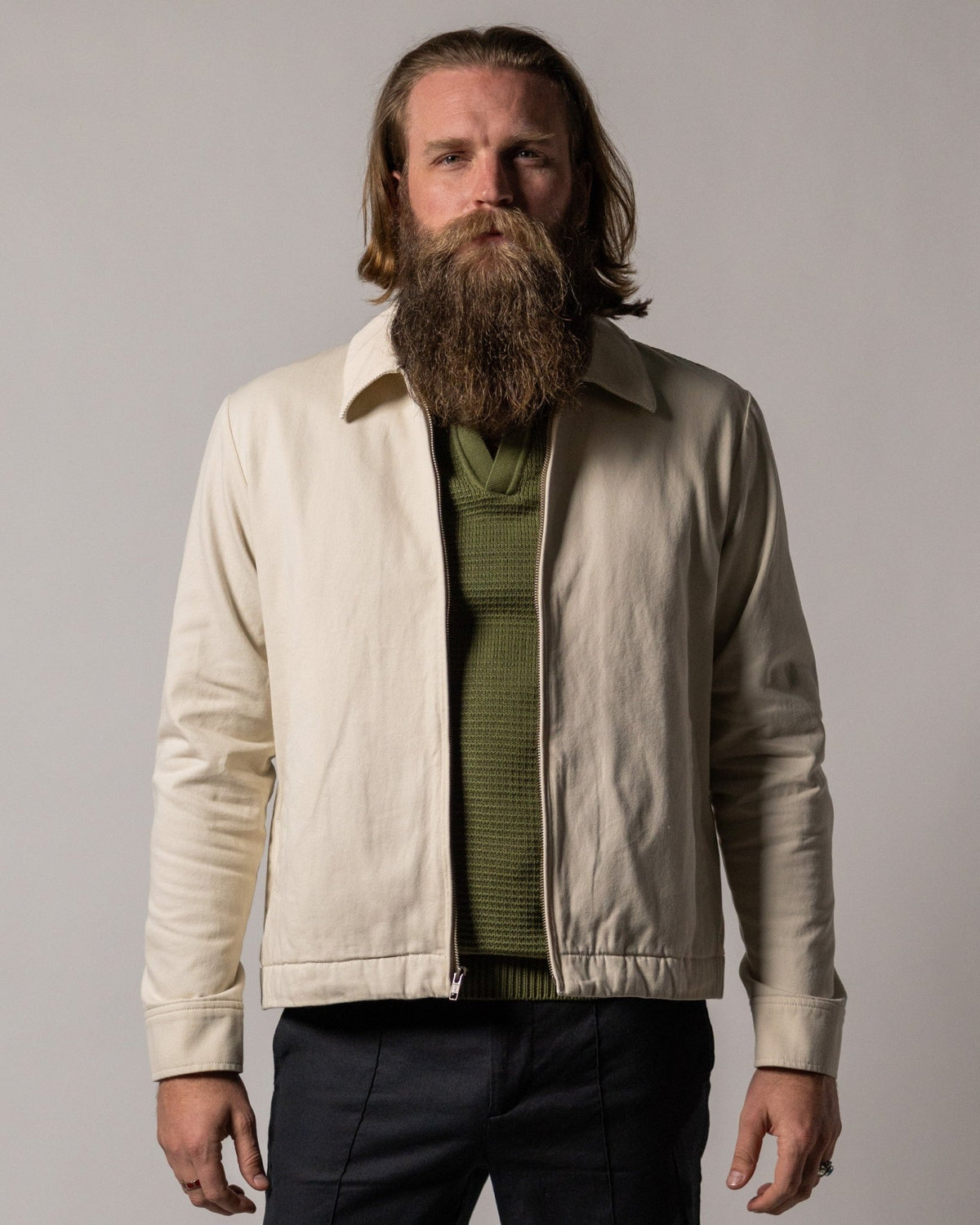 Camino Canvas Jacket Scallop
