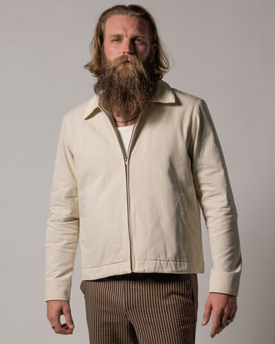 The Camino Canvas Jacket - Scallop - Dandy Del Mar