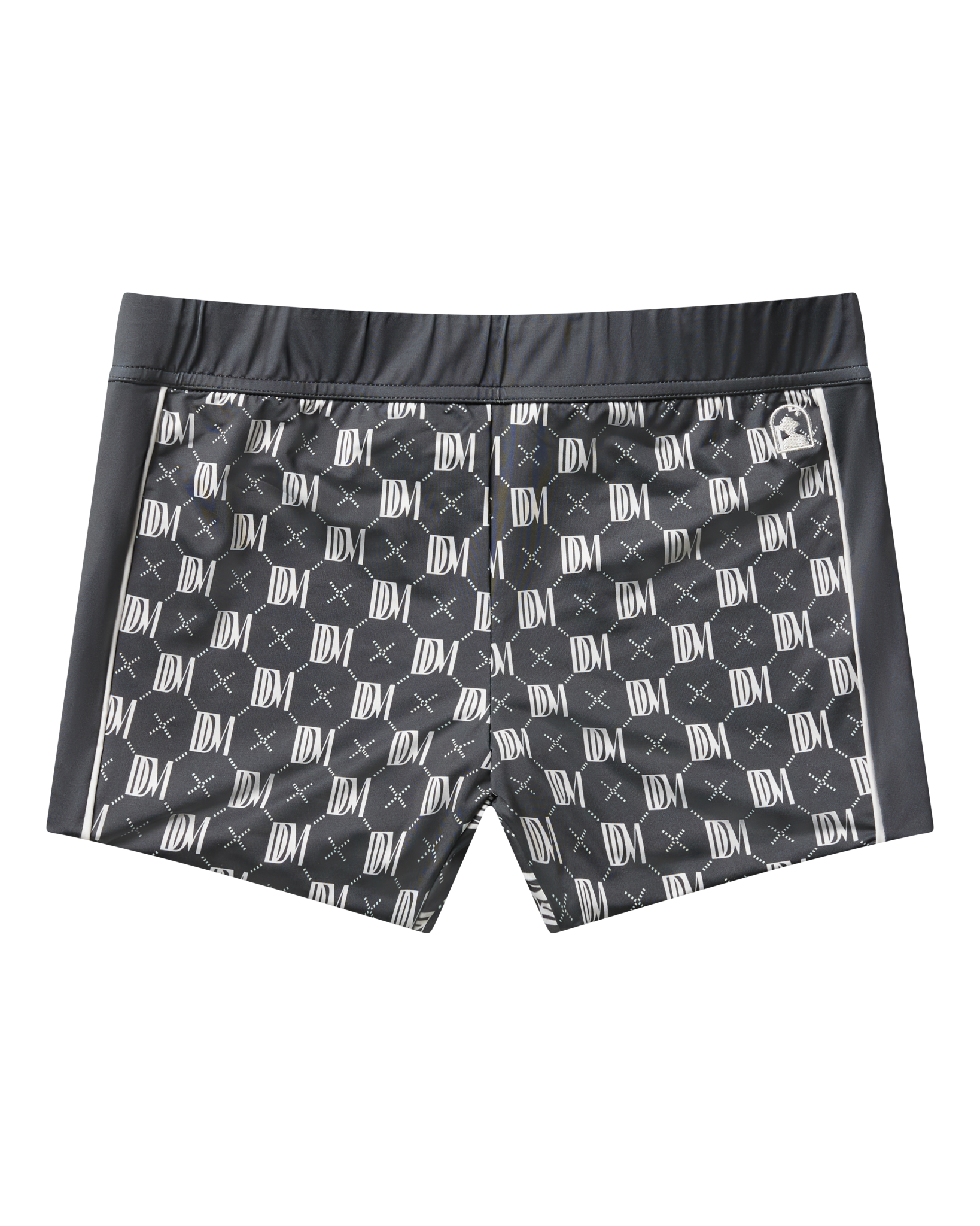 The Cassis Square Cut Swim Brief - DDM Monogram - Dandy Del Mar
