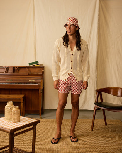 The Bucket Hat - Rouge - Dandy Del Mar