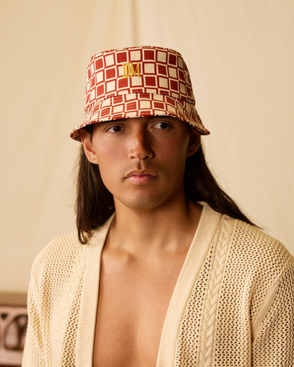 The Bucket Hat - Rouge - Dandy Del Mar