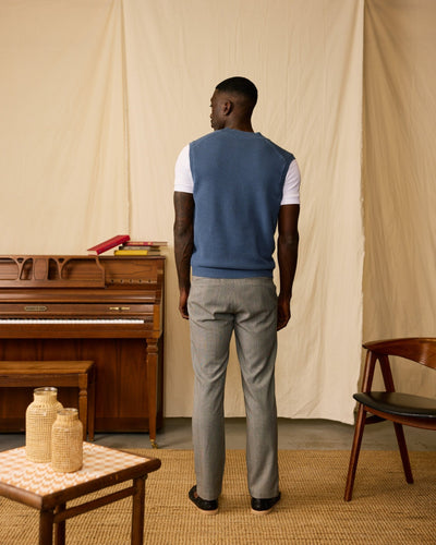 The Montego Knit Vest - Moontide - Dandy Del Mar