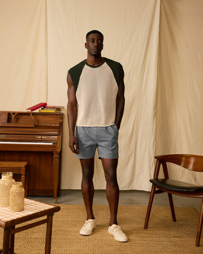 The Porto Crochet Tank - Sabbia - Dandy Del Mar