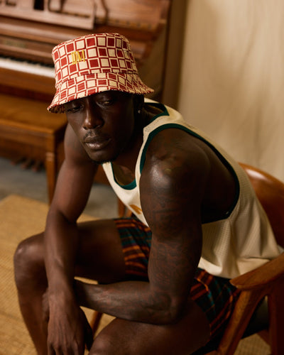 The Bucket Hat - Rouge - Dandy Del Mar