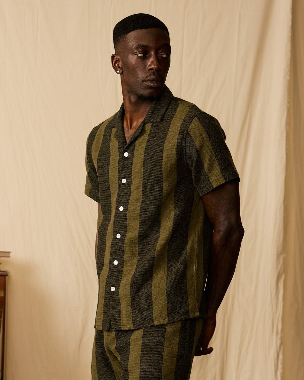 トップス ANDMARY Delta button tops ANDMARY】Delta button tops