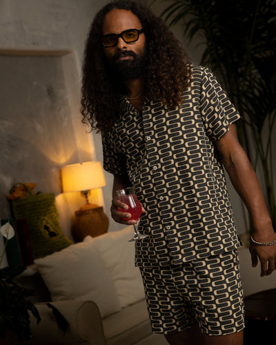 The Grenadine Shirt - Truffle - Dandy Del Mar
