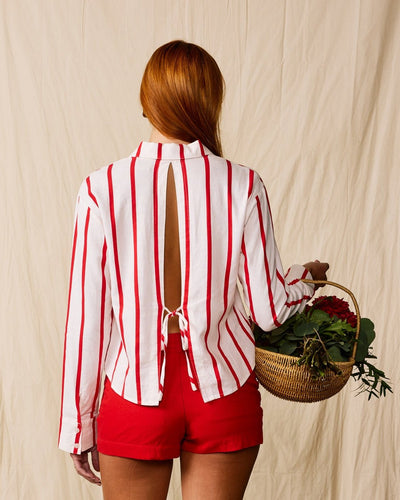 The Crete Linen Shirt - Pico - Dandy Del Mar