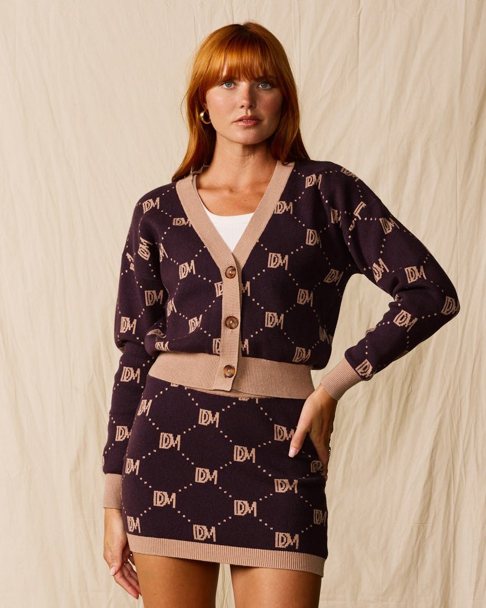 Canela Cardigan Amethyst