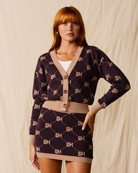 The Canela Cardigan - Amethyst – Dandy Del Mar