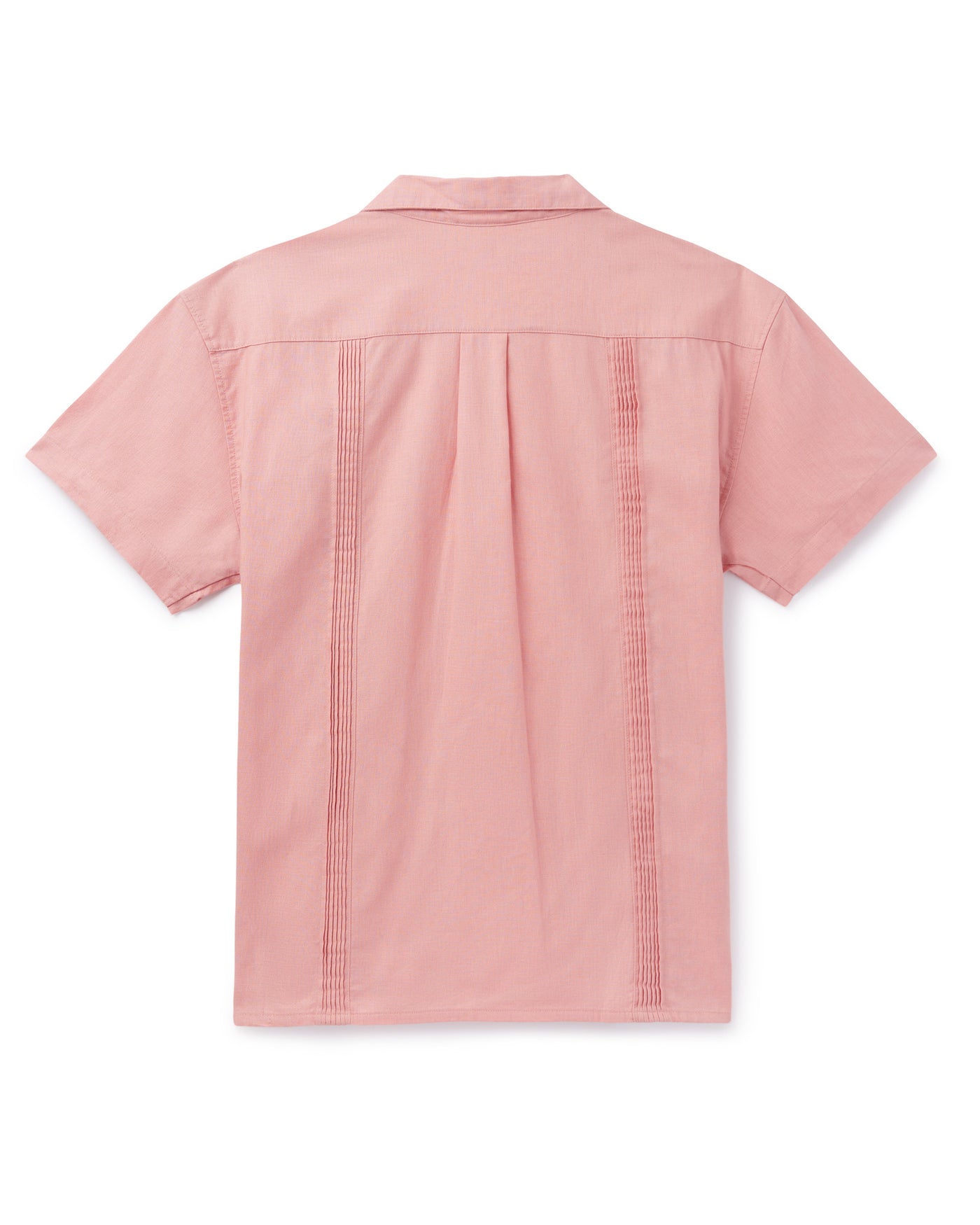 The Brisa Linen Shirt - Spanish Rose