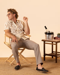 The Monstera Shirt - Scallop