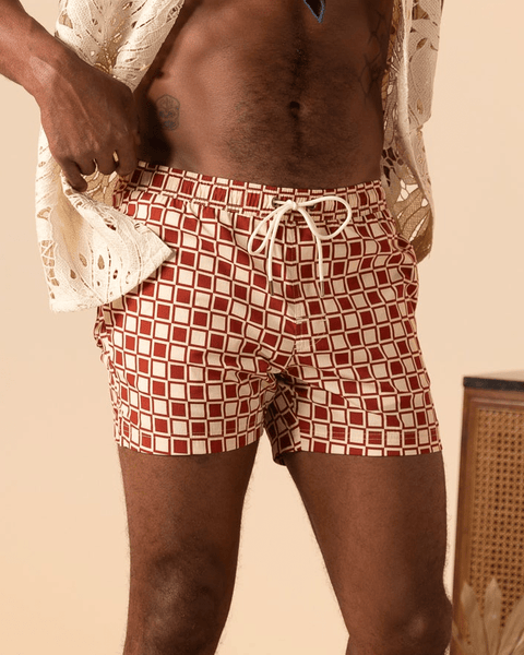 Men's Ventura Volley Shorts - Rouge – Dandy Del Mar Men's Ventura Volley Shorts - Rouge – Dandy Del Mar