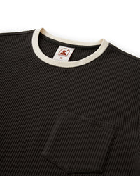 The Cannes Waffle Knit Tee - Albatross