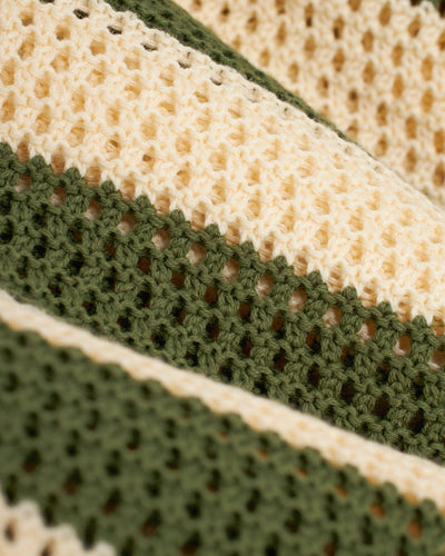 The Dominica Crochet Shirt - Arbequina - Dandy Del Mar
