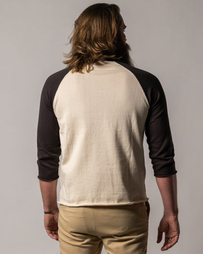 The Grenada Sweater Knit Baseball Tee - Tierra - Dandy Del Mar
