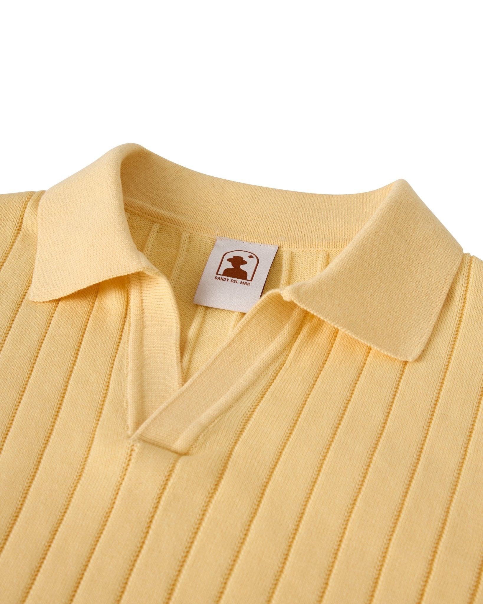 Men's Sebastian Knit Polo Shirt - Vanille – Dandy Del Mar